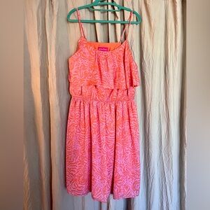 Lilly Pulitzer Pink Midi Dress